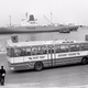 Waiting to cross the Suez by ferry.
